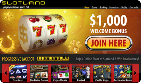 Slotland Casino has some of the most unique casino games ever. They have a long history of being one of the best online casinos too!